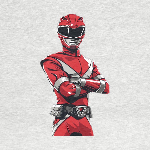 red ranger by dubcarnage